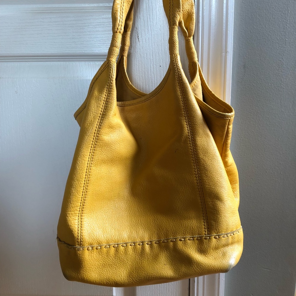 The Sak Mustard Yellow Hobo Bag
